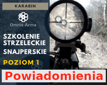 Kurs Snajperski Poziom 1 - POWIADOMIENIA - Omnis Arma zdjęcie 1