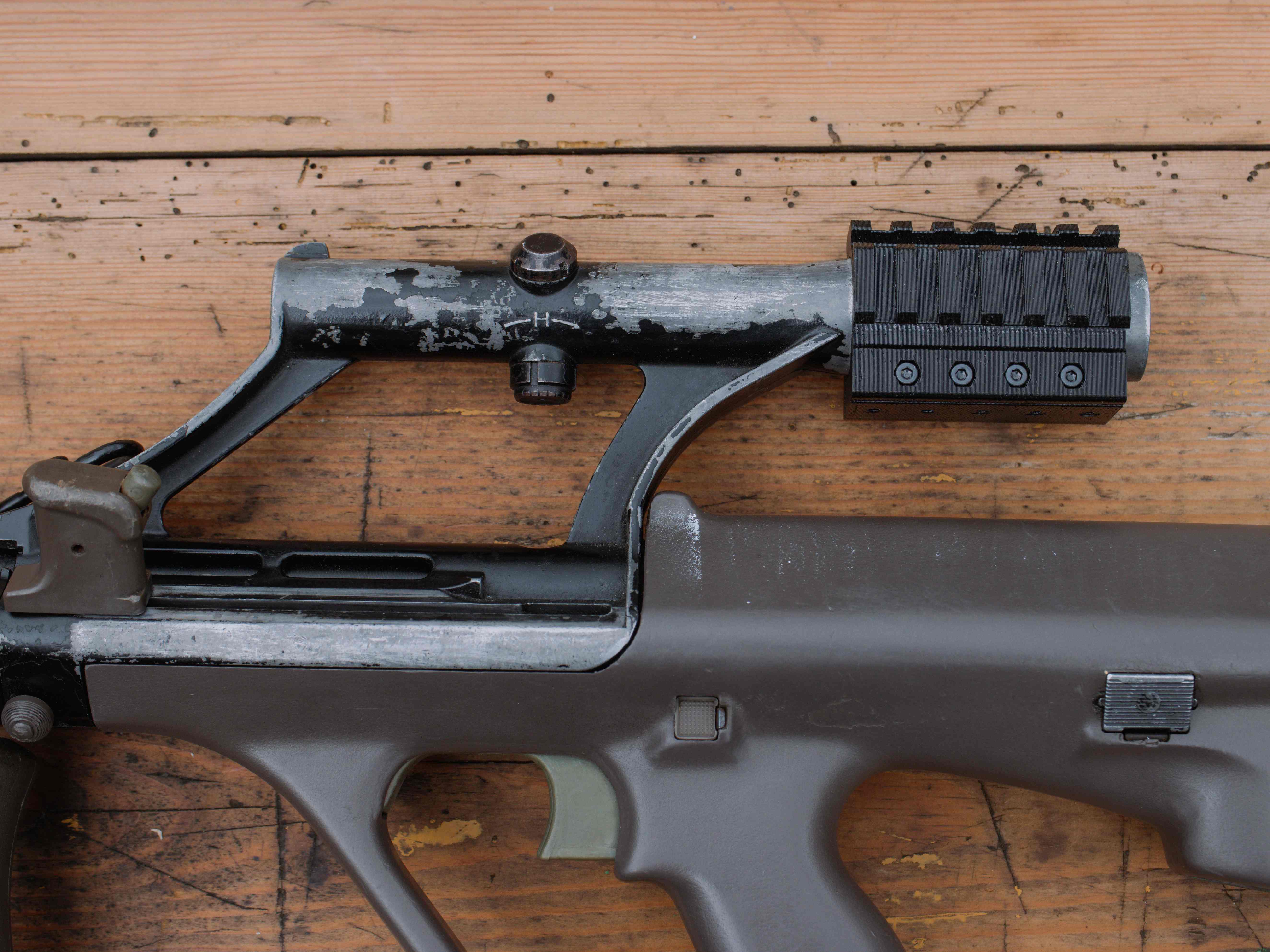AUG A1 oszynowanie lunety zdjęcie 1